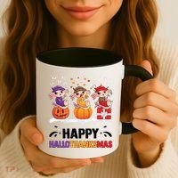 Happy Thanksmas Axolotl Coffee Mug thumb 3