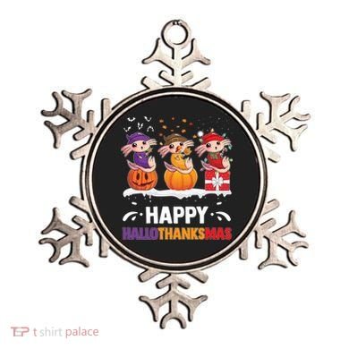 Happy Thanksmas Axolotl Ornament