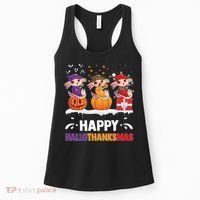 Happy Thanksmas Axolotl Women's Tank Top thumb 0
