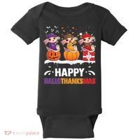 Happy Thanksmas Axolotl Baby Bodysuit thumb 0