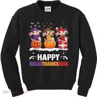 Happy Thanksmas Axolotl Kids Sweatshirt thumb 0