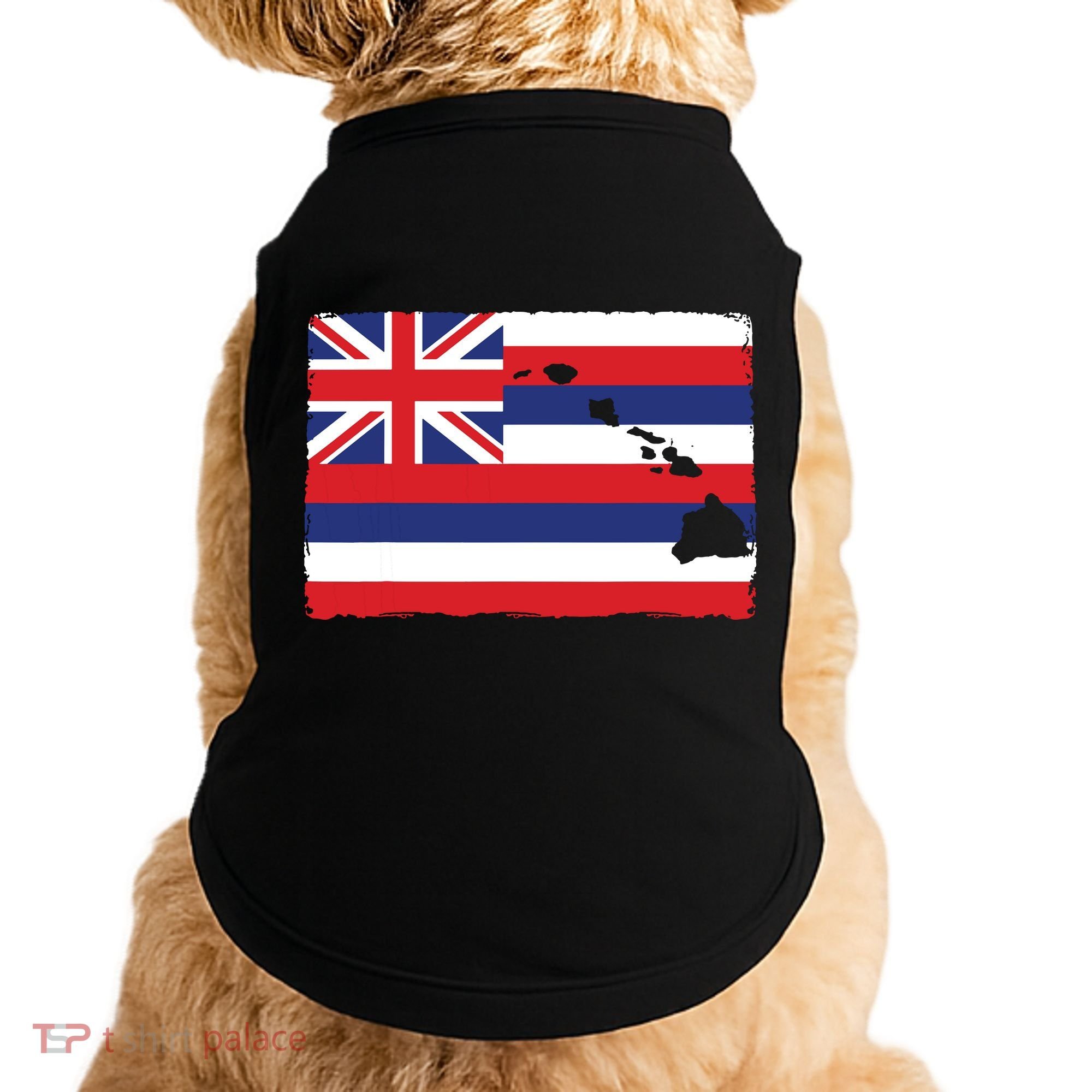 Hawaii The Aloha State Flag By Hawaii Nei All Day Doggie Tank