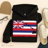 Hawaii The Aloha State Flag By Hawaii Nei All Day Hoodie thumb 4