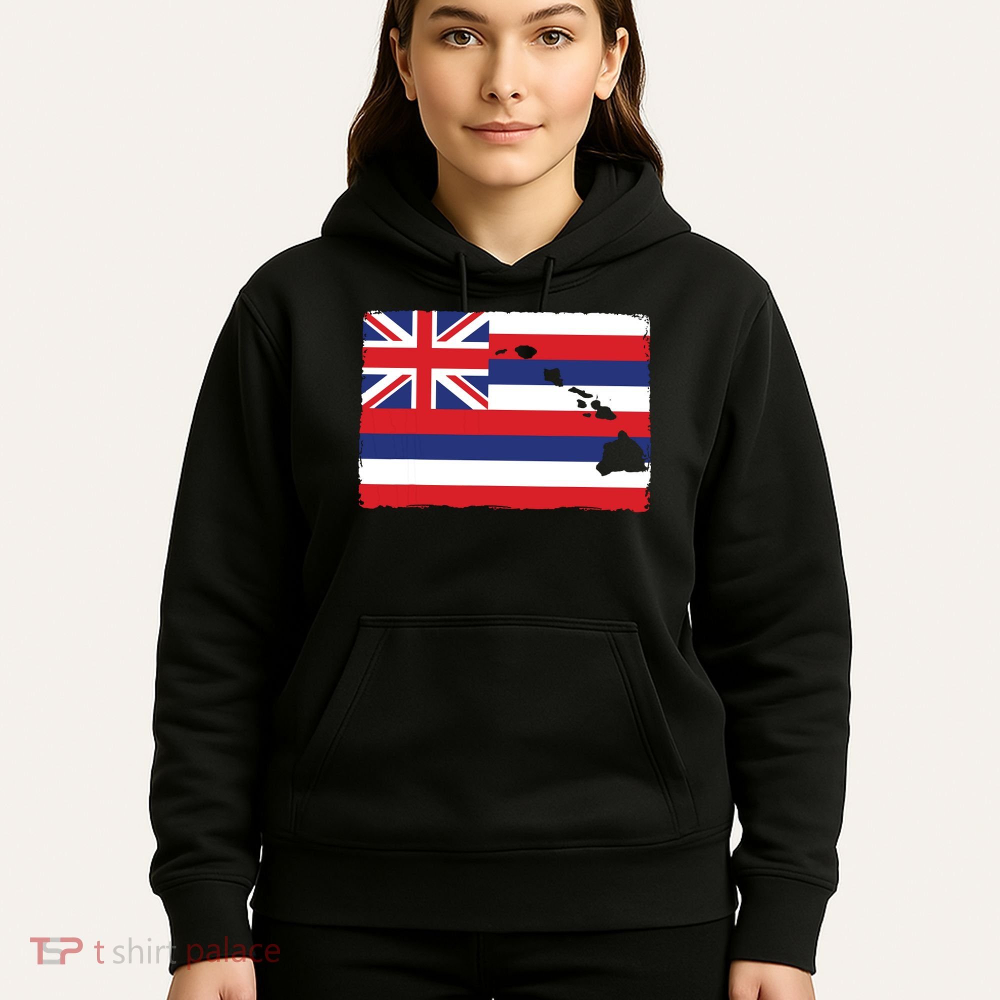 Hawaii The Aloha State Flag By Hawaii Nei All Day Hoodie