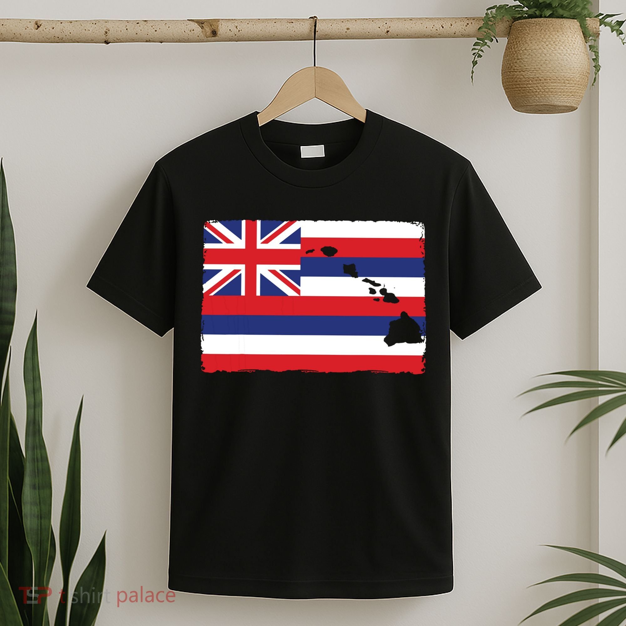 Hawaii The Aloha State Flag By Hawaii Nei All Day T-Shirt