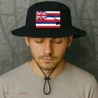 Hawaii The Aloha State Flag By Hawaii Nei All Day Bucket Hat thumb 2