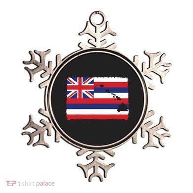 Hawaii The Aloha State Flag By Hawaii Nei All Day Ornament