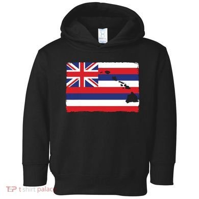 Hawaii The Aloha State Flag By Hawaii Nei All Day Toddler Hoodie