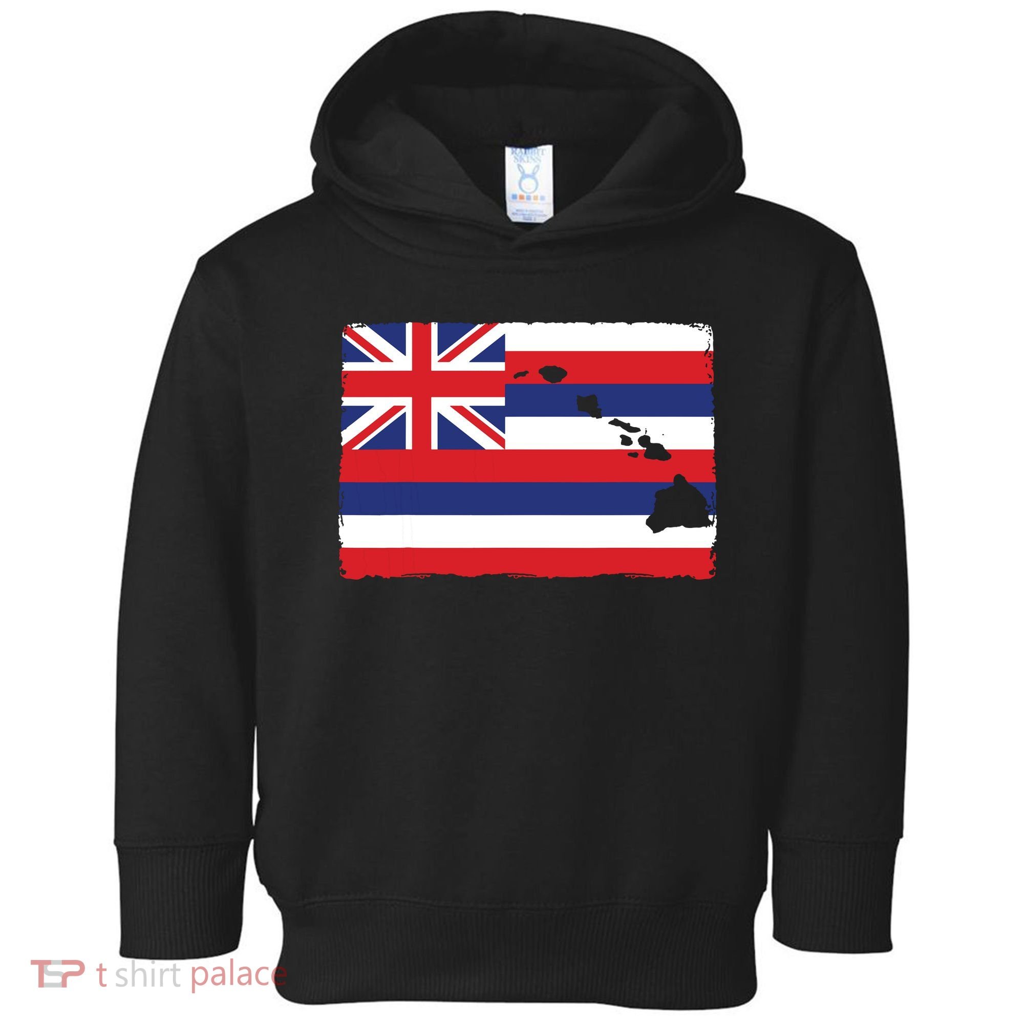 Hawaii The Aloha State Flag By Hawaii Nei All Day Toddler Hoodie