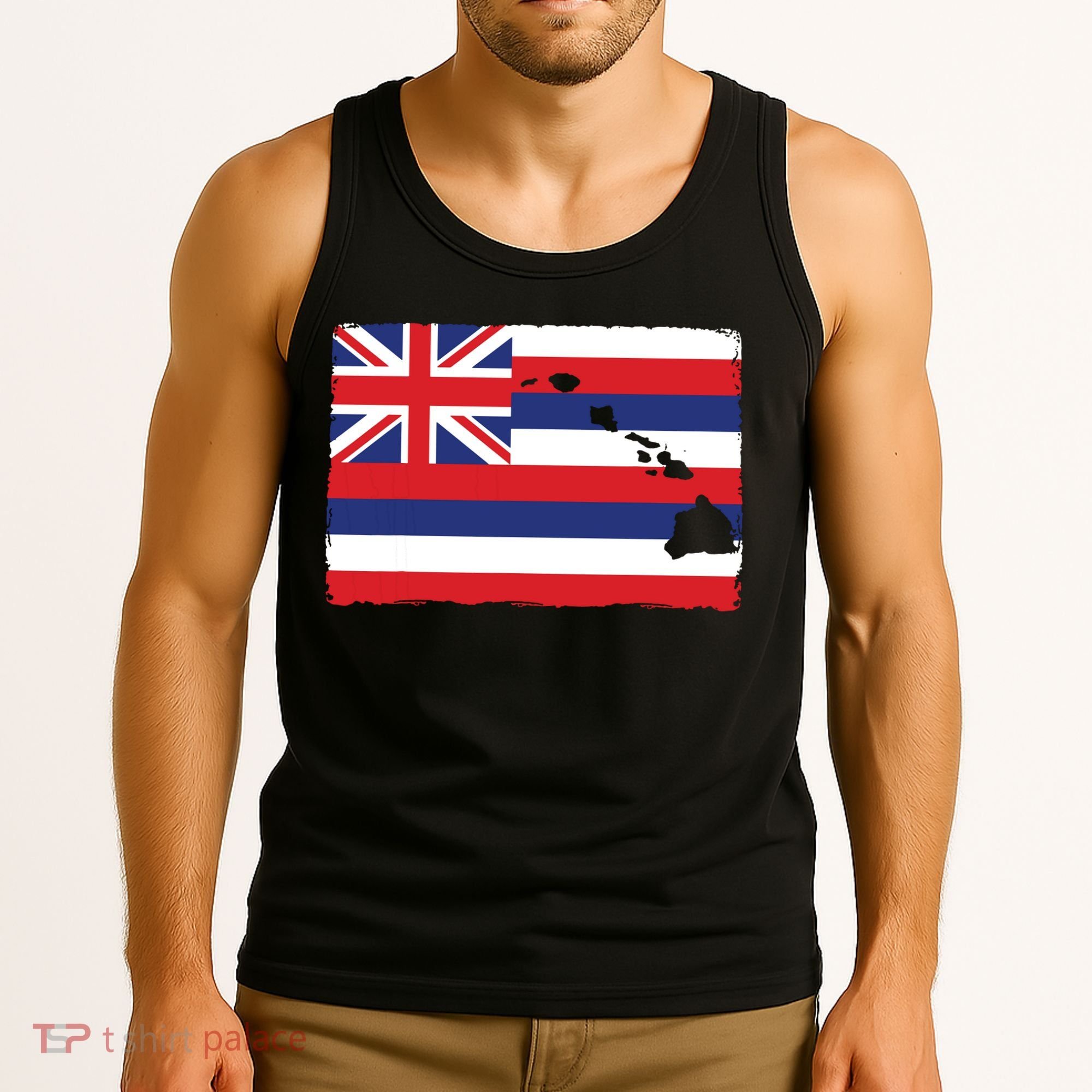 Hawaii The Aloha State Flag By Hawaii Nei All Day Tank Top