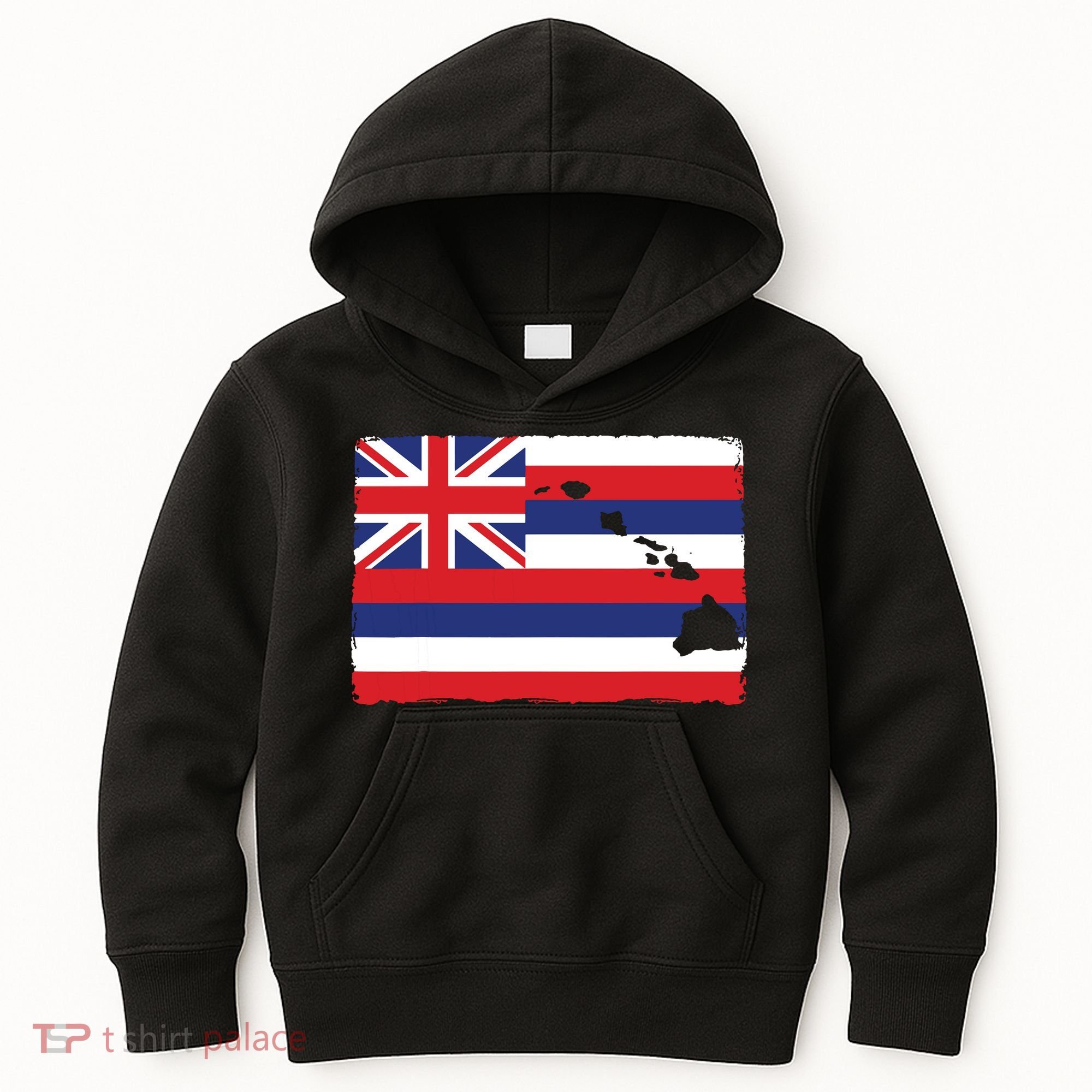 Hawaii The Aloha State Flag By Hawaii Nei All Day Kids Hoodie