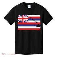 Hawaii The Aloha State Flag By Hawaii Nei All Day Kids T-Shirt thumb 0