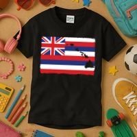 Hawaii The Aloha State Flag By Hawaii Nei All Day Kids T-Shirt thumb 3