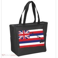 Hawaii The Aloha State Flag By Hawaii Nei All Day Tote Bag thumb 2