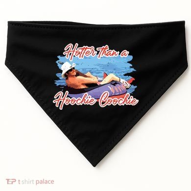 Hotter Than A Hoochie Coochie Country USA-Made Doggie Bandana