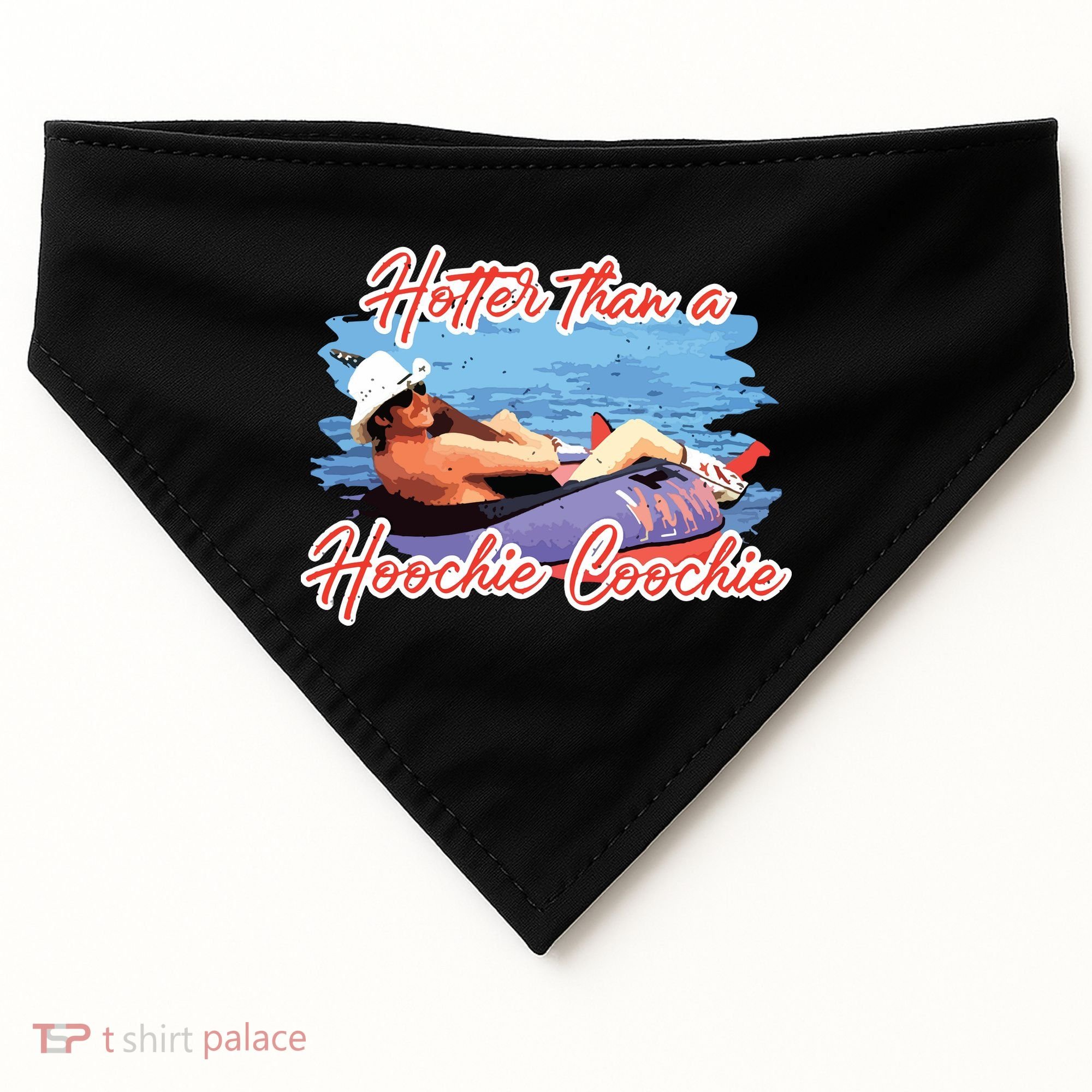 Hotter Than A Hoochie Coochie Country USA-Made Doggie Bandana