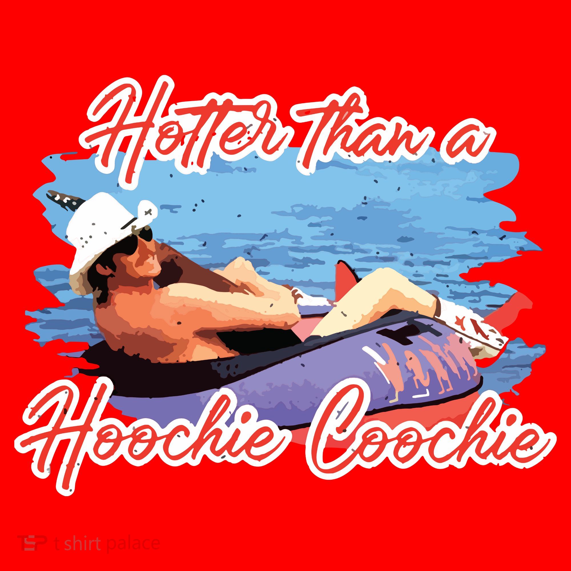 Hotter Than A Hoochie Coochie Country Santa Hat