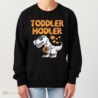 Hodler Trex Bitcoin BTC Crypto Cryptocurrency Women's Sweatshirt thumb 0