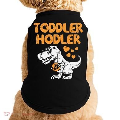 Hodler Trex Bitcoin BTC Crypto Cryptocurrency Doggie Tank