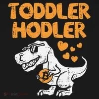 Hodler Trex Bitcoin BTC Crypto Cryptocurrency Doggie Tank thumb 4