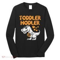 Hodler Trex Bitcoin BTC Crypto Cryptocurrency Long Sleeve Shirt thumb 0