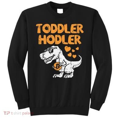 Hodler Trex Bitcoin BTC Crypto Cryptocurrency Sweatshirt