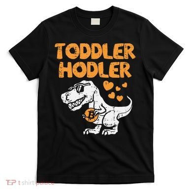 Hodler Trex Bitcoin BTC Crypto Cryptocurrency T-Shirt