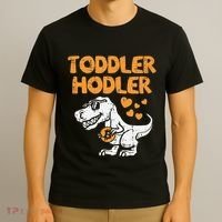 Hodler Trex Bitcoin BTC Crypto Cryptocurrency T-Shirt thumb 3
