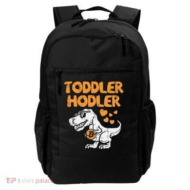 Hodler Trex Bitcoin BTC Crypto Cryptocurrency Backpack