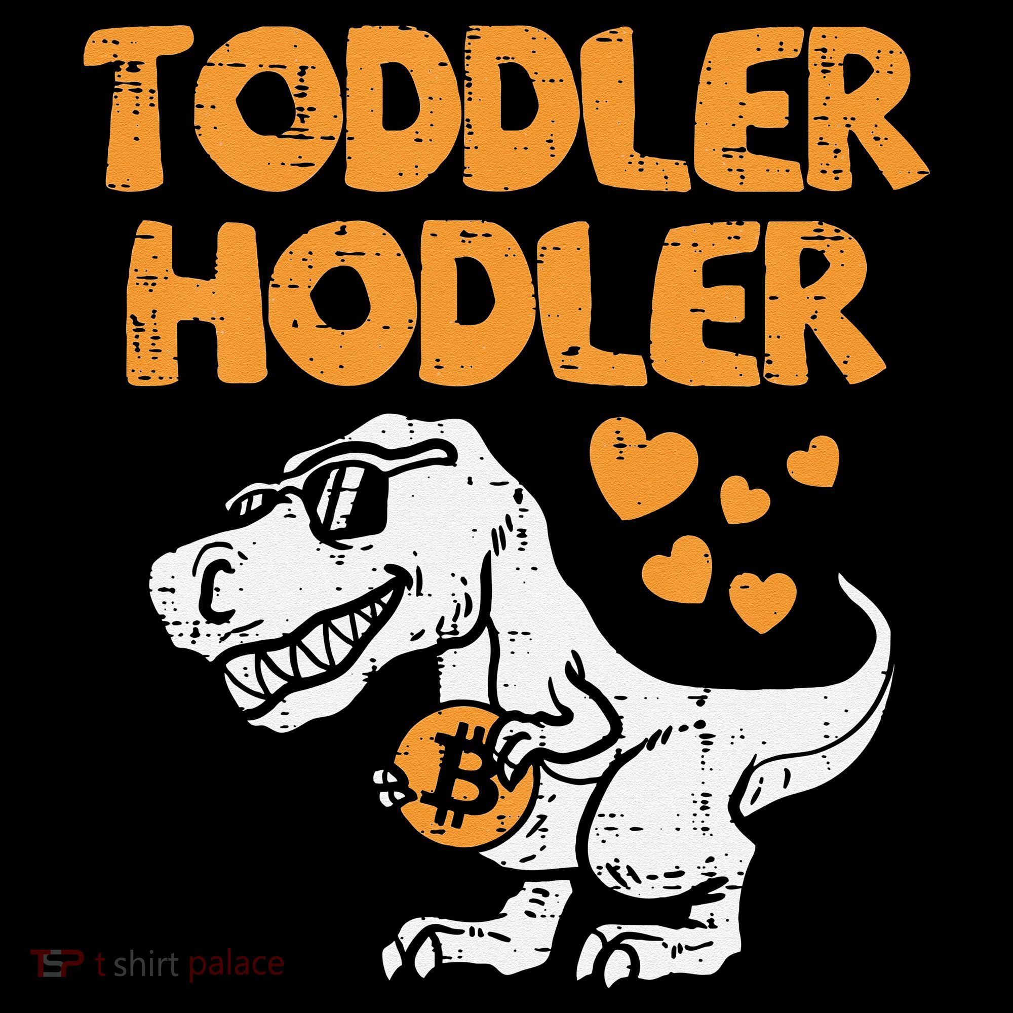 Hodler Trex Bitcoin BTC Crypto Cryptocurrency Baby Bodysuit