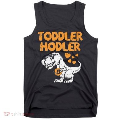 Hodler Trex Bitcoin BTC Crypto Cryptocurrency Tank Top