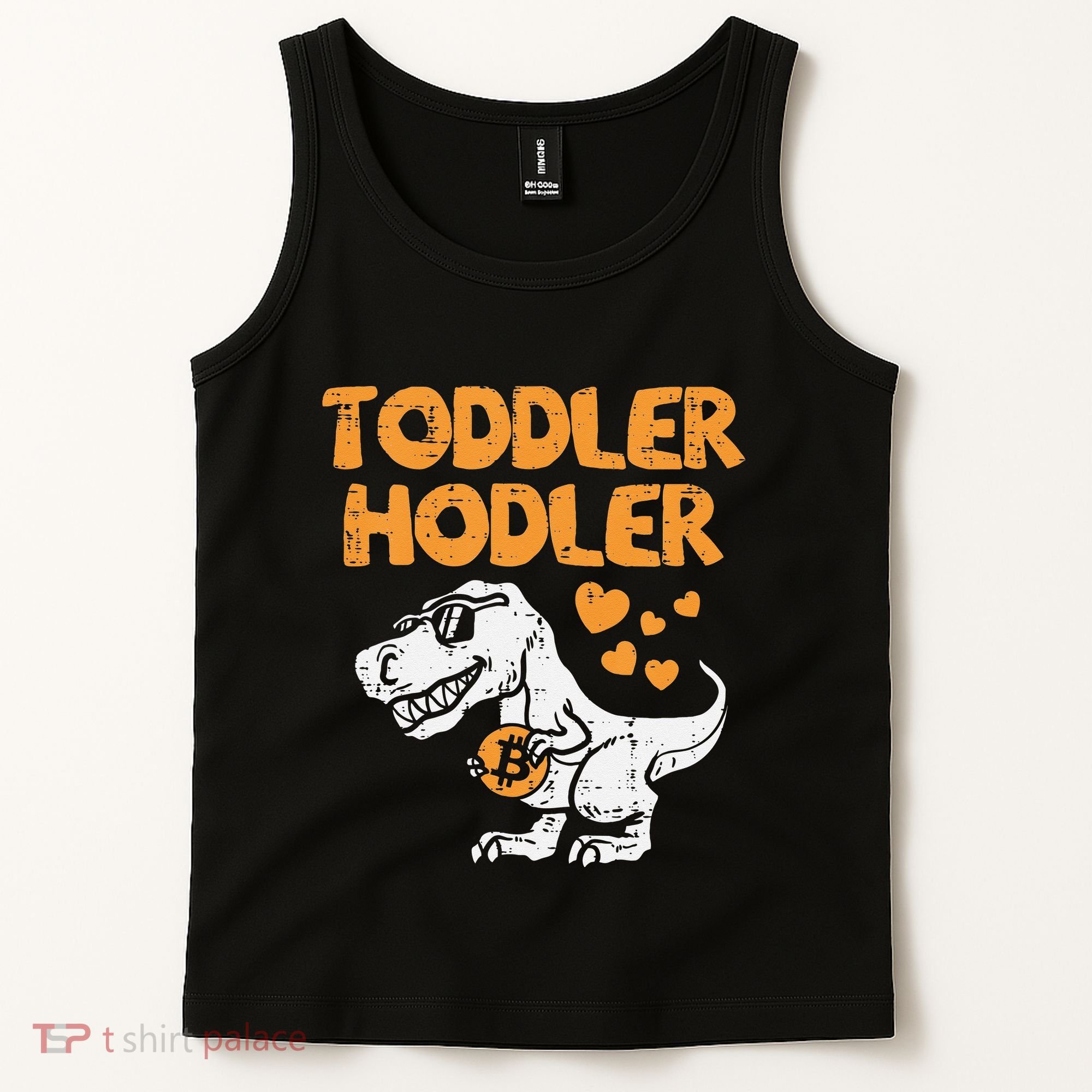 Hodler Trex Bitcoin BTC Crypto Cryptocurrency Tank Top