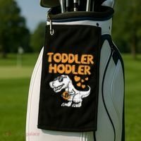 Hodler Trex Bitcoin BTC Crypto Cryptocurrency Golf Towel thumb 2