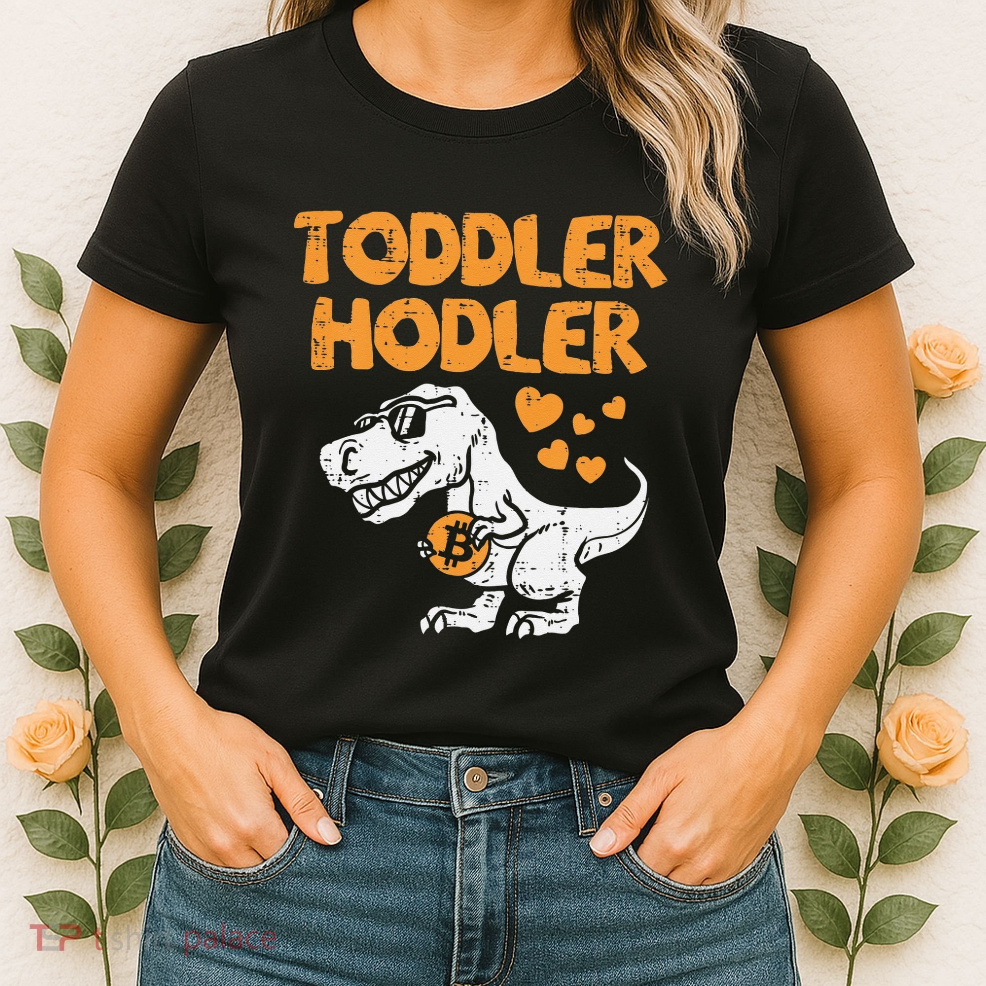 Hodler Trex Bitcoin BTC Crypto Cryptocurrency Women's T-Shirt