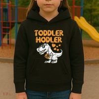 Hodler Trex Bitcoin BTC Crypto Cryptocurrency Kids Hoodie thumb 3