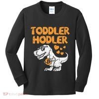 Hodler Trex Bitcoin BTC Crypto Cryptocurrency Kids Long Sleeve Shirt thumb 0