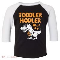Hodler Trex Bitcoin BTC Crypto Cryptocurrency Toddler Fine Jersey T-Shirt thumb 0
