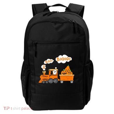 Halloween Train Boo Ghost Pumpkin Toddler Boys Backpack