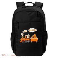 Halloween Train Boo Ghost Pumpkin Toddler Boys Backpack thumb 0