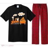 Halloween Train Boo Ghost Pumpkin Toddler Boys Pajama Set thumb 0