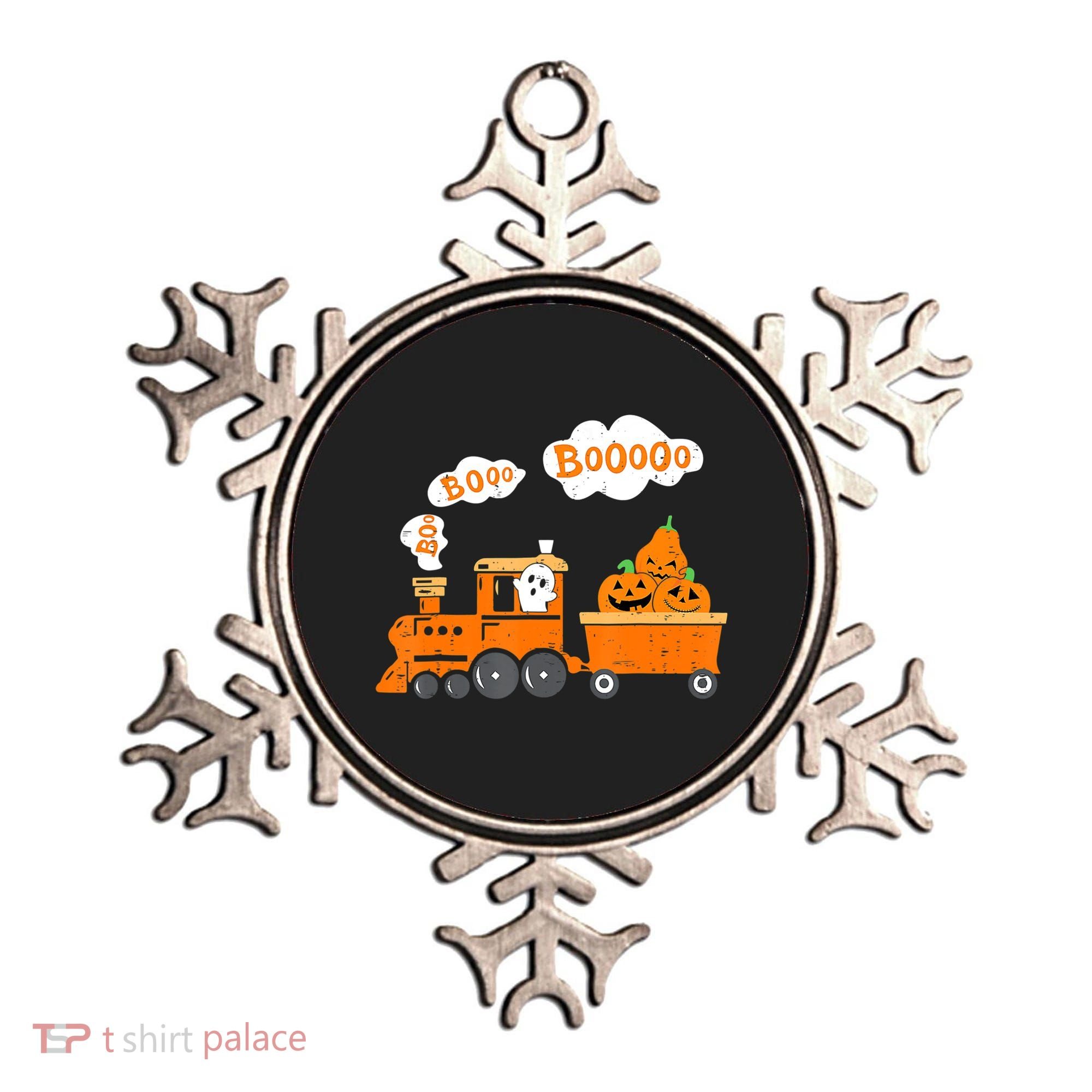 Halloween Train Boo Ghost Pumpkin Toddler Boys Ornament