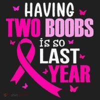 Having Two Boobs Is So Last Year Breast Cancer Awareness Beanie thumb 2