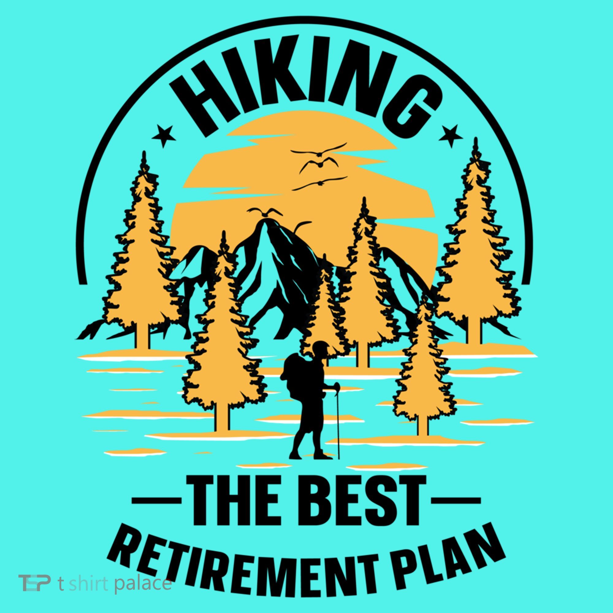 Hiking The Best Retirement Plan Hiker Adventure Outdoor Great Gift Mousepad