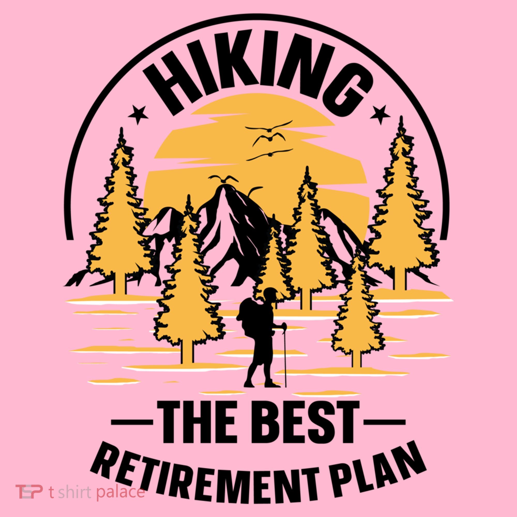 Hiking The Best Retirement Plan Hiker Adventure Outdoor Great Gift Coaster