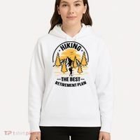 Hiking The Best Retirement Plan Hiker Adventure Outdoor Great Gift Hoodie thumb 5