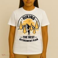 Hiking The Best Retirement Plan Hiker Adventure Outdoor Great Gift T-Shirt thumb 4