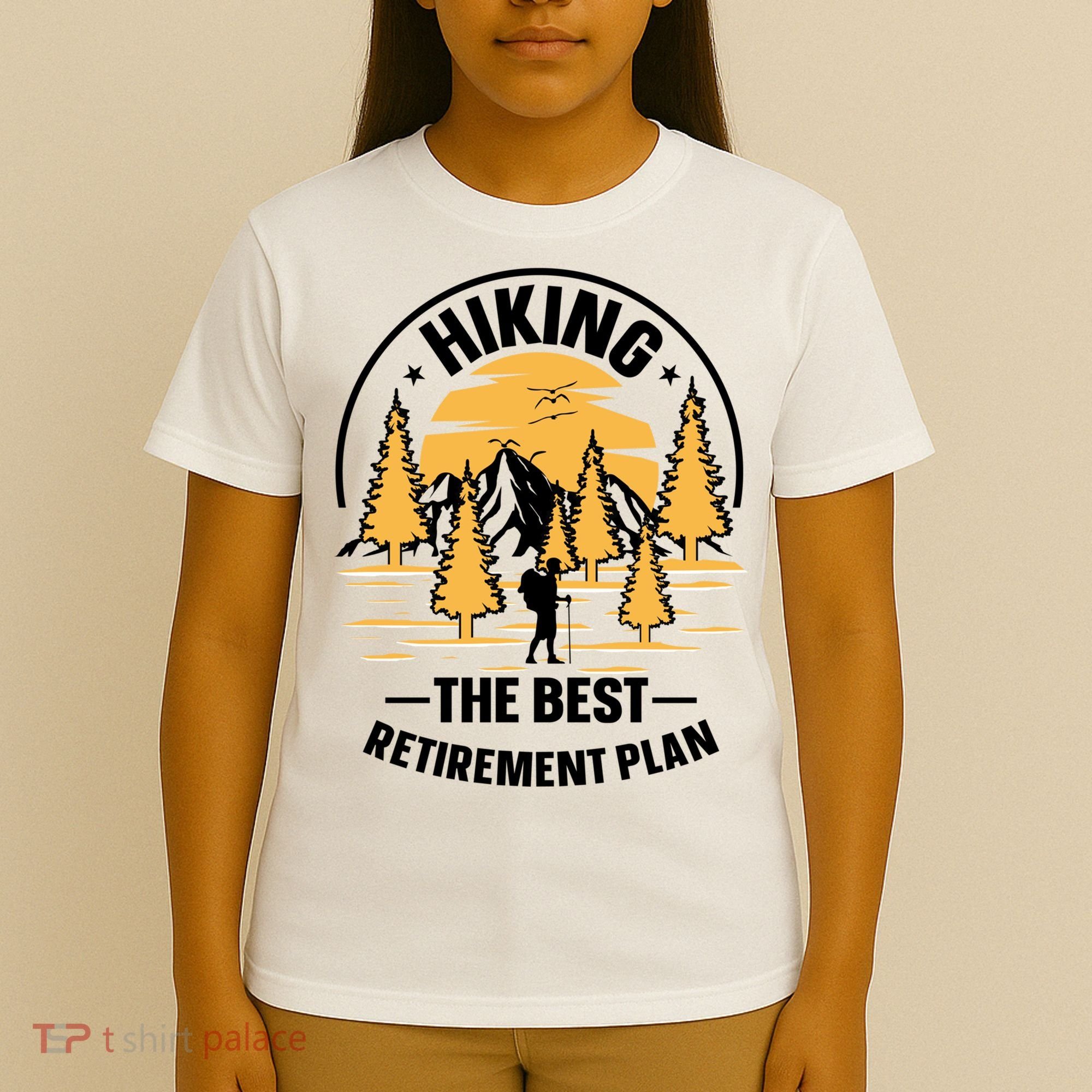 Hiking The Best Retirement Plan Hiker Adventure Outdoor Great Gift T-Shirt