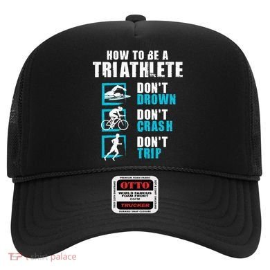 How To Be A Triathlete Triathlon Swimming Running Cycling Hat