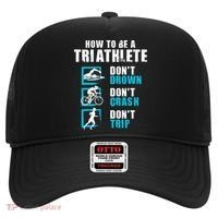 How To Be A Triathlete Triathlon Swimming Running Cycling Hat thumb 0