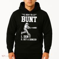 How To Bunt Batter Baseball Men Catcher Pitcher Hoodie thumb 2